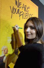 EMILY RATAJKOWSKI at We Are Your Friends Screening in Miami