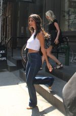 EMILY RATAJKOWSKI in Jeans Out in New York 08/18/2015
