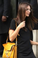 EMILY RATAJKOWSKI Out And About in London 08/10/2015