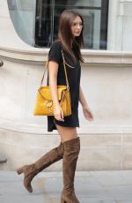 EMILY RATAJKOWSKI Out And About in London 08/10/2015