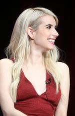 EMMA ROBERTS at Scream Queens Panel at 2015 Summer TCA Tour in Beverly Hills