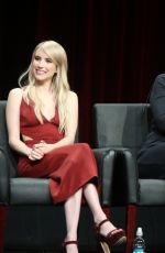 EMMA ROBERTS at Scream Queens Panel at 2015 Summer TCA Tour in Beverly Hills