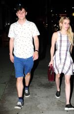 EMMA ROBERTS Night Out in West Hollywood 08/22/2015