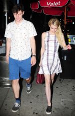 EMMA ROBERTS Night Out in West Hollywood 08/22/2015