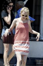 EMMA ROBERTS Out and About in New Orleans 08/01/2015