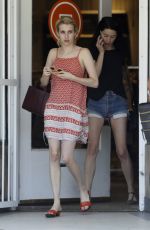 EMMA ROBERTS Out and About in New Orleans 08/01/2015