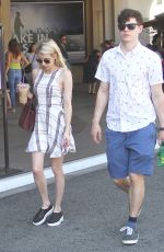 EMMA ROBERTS Out Shopping in Los Angeles 08/22/2015