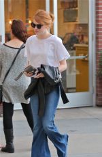 EMMA STONE Out and About in Los Angeles 08/01/2015