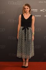 EMMA WATSON at Regression Photocall at Villamagna Hotel in Madrid 08/27/2015