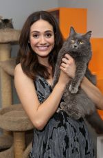 EMMY ROSSUM at Microsoft and Best Friends Animal Society Upgrade Your World Event in Los Angeles