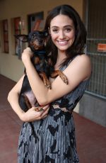 EMMY ROSSUM at Microsoft and Best Friends Animal Society Upgrade Your World Event in Los Angeles