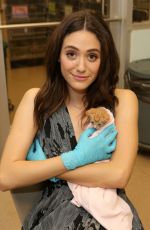 EMMY ROSSUM at Microsoft and Best Friends Animal Society Upgrade Your World Event in Los Angeles
