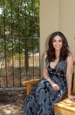 EMMY ROSSUM at Microsoft and Best Friends Animal Society Upgrade Your World Event in Los Angeles