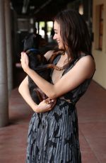EMMY ROSSUM at Microsoft and Best Friends Animal Society Upgrade Your World Event in Los Angeles