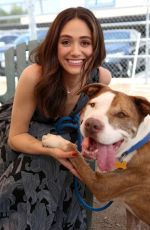 EMMY ROSSUM at Microsoft and Best Friends Animal Society Upgrade Your World Event in Los Angeles