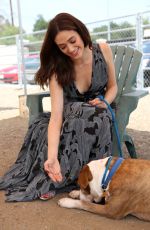 EMMY ROSSUM at Microsoft and Best Friends Animal Society Upgrade Your World Event in Los Angeles