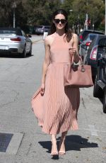 EMMY ROSSUM Out and About in Beverly Hills 08/28/2015