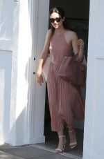 EMMY ROSSUM Out and About in Beverly Hills 08/28/2015