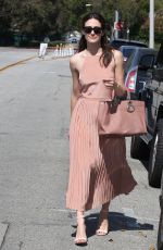 EMMY ROSSUM Out and About in Beverly Hills 08/28/2015