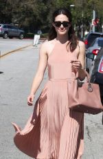 EMMY ROSSUM Out and About in Beverly Hills 08/28/2015