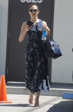 EMMY ROSSUM Out and About in West Hollywood 08/29/2015