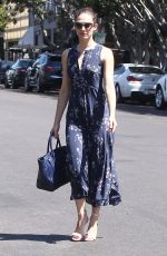 EMMY ROSSUM Out and About in West Hollywood 08/29/2015