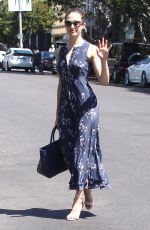 EMMY ROSSUM Out and About in West Hollywood 08/29/2015