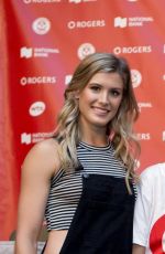 EUGENIE BOUCHARD at 2015 Rogers Cup Draw Ceremony in Toronto