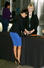 EVA LONGORIA Arrives at Kahlil Gibran