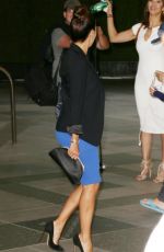 EVA LONGORIA Arrives at Kahlil Gibran