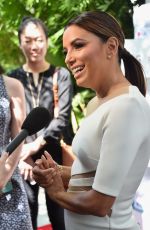 EVA LONGORIA at LG Electronics LG Fam to Table Series in Culver City