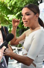 EVA LONGORIA at LG Electronics LG Fam to Table Series in Culver City