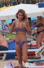 GEMMA OATEN in Bikini at a Beach in Italy 08/18/2015