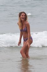 GEMMA OATEN in Bikini at a Beach in Italy 08/18/2015
