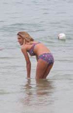 GEMMA OATEN in Bikini at a Beach in Italy 08/18/2015