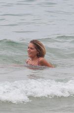GEMMA OATEN in Bikini at a Beach in Italy 08/18/2015
