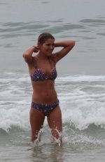 GEMMA OATEN in Bikini at a Beach in Italy 08/18/2015