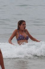 GEMMA OATEN in Bikini at a Beach in Italy 08/18/2015