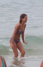 GEMMA OATEN in Bikini at a Beach in Italy 08/18/2015