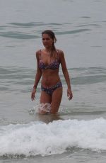 GEMMA OATEN in Bikini at a Beach in Italy 08/18/2015