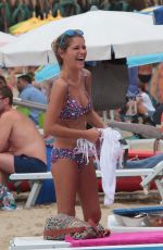 GEMMA OATEN in Bikini at a Beach in Italy 08/18/2015