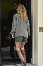 GERI HALLIWELL Arrives on the Set of a Photoshoot in London 08/21/2015