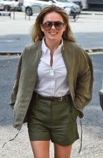 GERI HALLIWELL Arrives on the Set of a Photoshoot in London 08/21/2015