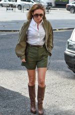 GERI HALLIWELL Out and About in London 08/21/2015
