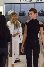 GIGI HADID at David Jones Department Store in Sydney 08/07/2015