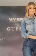 GIGI HADID at Meet & Greet at Myer Macquarie Centre Shopping Mall in Sydney 08/04/2015