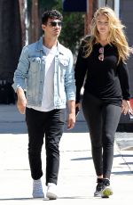 GIGI HADID in Tights Out and About in Los Angeles 08/10/2015