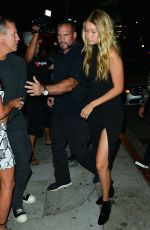 GIGI HADID Night Out in Hollywood 08/29/2015