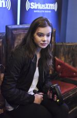 HAILEE STEINFELD at SiriusXM Morning Mash Up in Los Angeles 08/27/2015