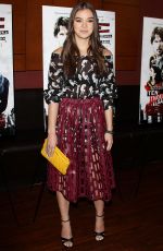 HAILEE STEINFELD at Ten Thousand Saints Premiere in Century City